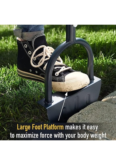 Sones Açık Hava Patio Manuel Kenar Küreği Ev Bahçe Çim Kenar Aracı, Stil: Keskin V Kenar