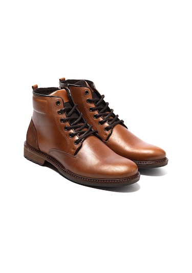 Bot Erkek 1179 010 Wk-john May Orkut Suede Cognac Kahve