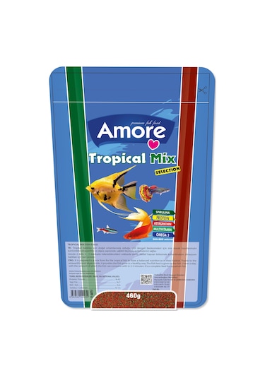 Tropical Mix Selection 460g Lepistes Moli Melek Tetra Balık Yemi