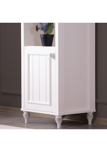 Kitaplık, Ezgi Genç Odası Kitaplık Beyaz