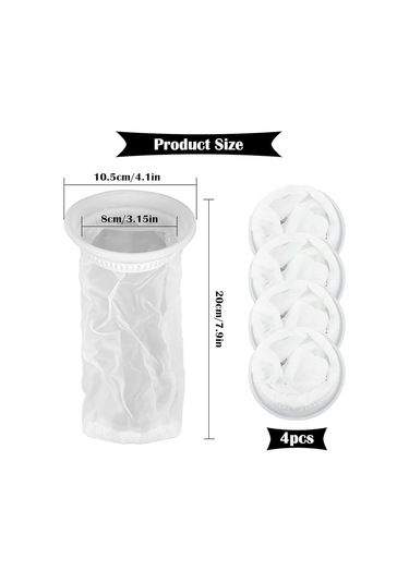 1000 Litrelik Ibc Yağmur Suyu Tankı İçin 4 Adet Naylon Ibc Filtre, Naylon Filtreler