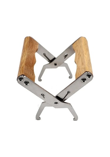 Zyzqstore Arı Kovanı Paslanmaz Çelik Çerçeve Kavrama Tutucu Yakalama Tutucu