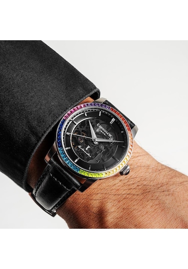 Earnshaw Es-8301-01 Erkek Kol Saati Metalik Gri