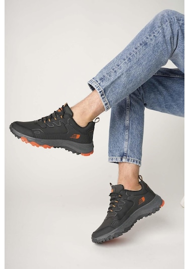 Muggo North Unisex Garantili Trekking Outdoor Ayakkabı Siyah