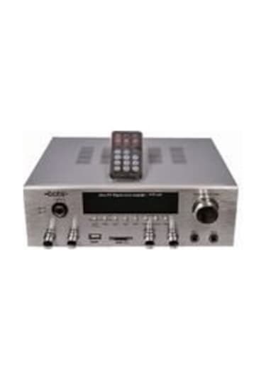 Bots Bt-602 Stereo Anfi 2X40W Lcd Ekran Bluetooth Silver Gümüş