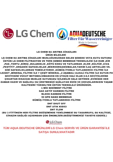 Elegance Pompalı12 Lt 7 Filitre 14 Aşama Su Arıtma Cihazı