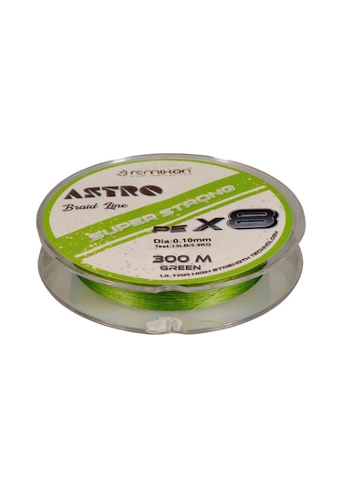 Remixon Astro 8b Green 300m İp Misina 0,16mm 0,16mm