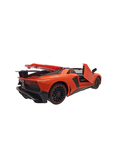 Lamborghini Aventador Şarjlı Uzaktan Kumandalı Araba Turuncu - Er-lm20