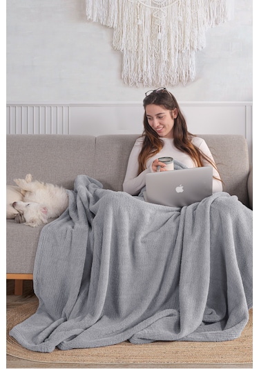 Amor Wellsoft Tv Battaniyesi 150x200cm Peluş Polar Yumuşak
