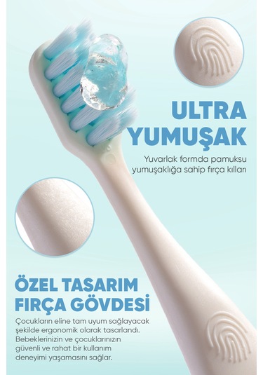 Babyton Bio Zebra Çocuk Diş Fırçası