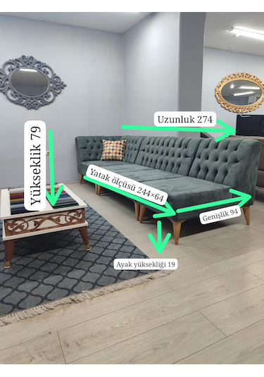 Lego Modüler Köşe Koltuk