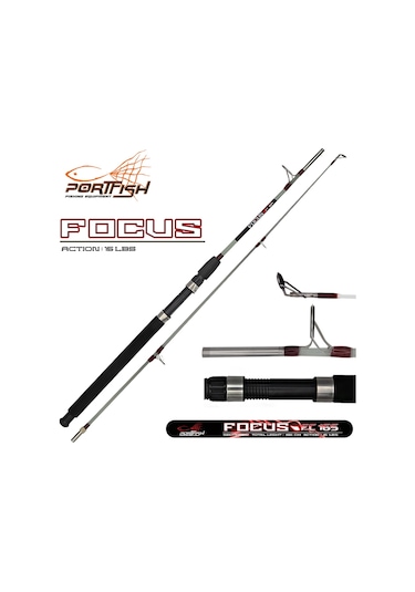 Portfish Focus 135 Cm Vidalı Dolgu Tekne Kamışı 15 Lbs (548680420)