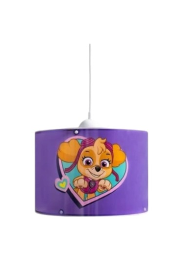 Paw Patrol Lisanlı Kız Çocuk Tavan Lambası Beyaz