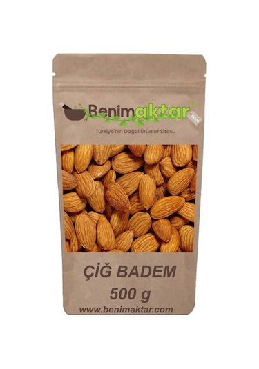 BenimAktar Çiğ Badem 500 G
