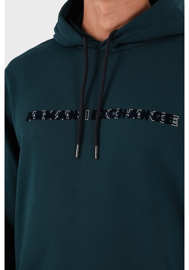 Armani Exchange Erkek Sweat Xm001380 Af10830 Ub022 Petrol PETROL
