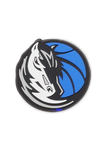 Crocs Jibbits Nba Dallas Mavericks Logo Terlik Süsü 001