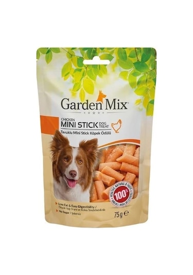 Garden Mix Tavuklu Mini Stick Köpek Ödül Maması 1 Adet 75 Gr