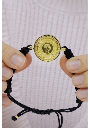 Ipli Çeyrekli Bileklik N11.12329 Sarı Altın