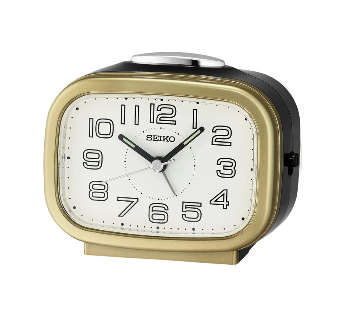 Seiko Clock Qhk060g Masa Saati Beyaz