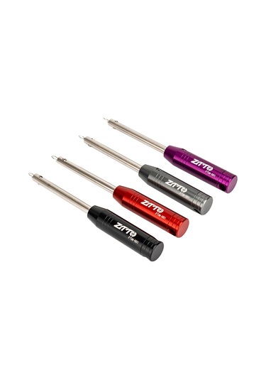 Geeroyoo Ztto Bisiklet Jant Teli Anahtarı - Titanyum Renk, Alüminyum Alaşım, 39g Hafif Çok Renkli