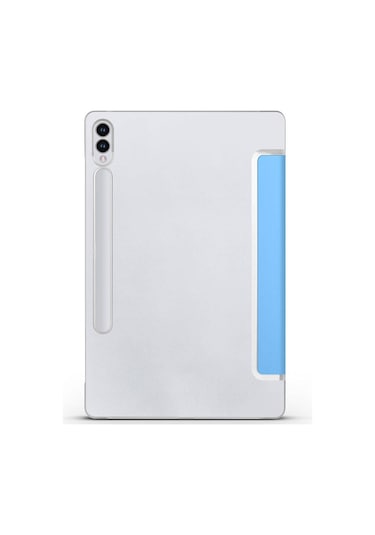 Galaxy Tab S9 Fe Plus Uyumlu Zore Smart Cover Standlı 1-1 Kılıf-siyah Tablet Kılıfı