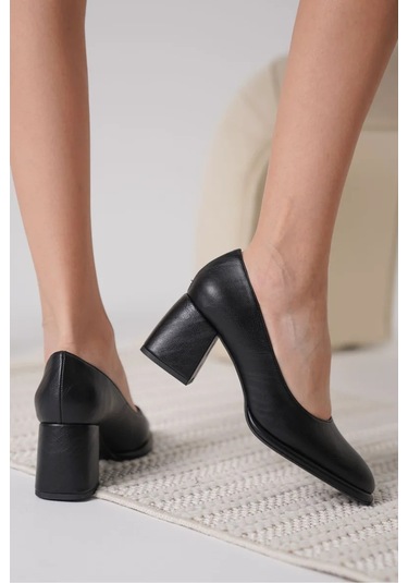 Trendella Siyah Cilt Kadın Stiletto Tr18ms05c