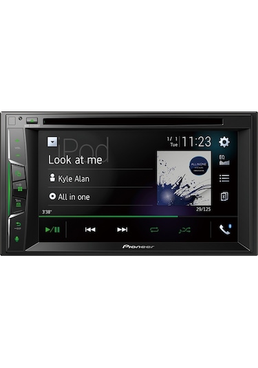 Pioneer Avh-Z2200Bt 6.2 Bluetooth Lu Double Teyp