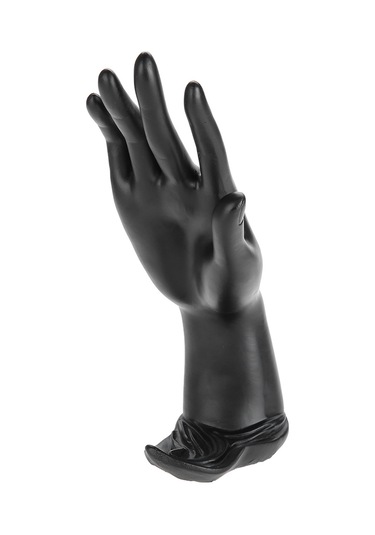 Springsun Siyah Reçine El Maneken, Pürüzlü Lotus Desenli, Takı Sergilama Ve Organize Etme İçin, Ev Ve Mağaza Kullanıma Uygun, 3d Etkili Çok Renkli