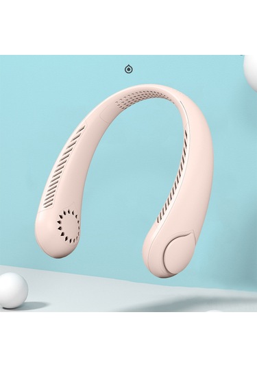 Vkemall Taşınabilir Boyun Fanı - 3 Hızlı Şarjlı 1800mah Pil İle Spor Ve Seyahat İçin