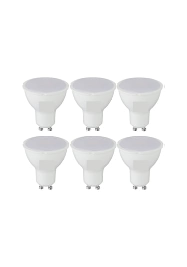 10 W Gu10 Duy-starter Duy Çanak Ampül Beyaz Işık 6400k 6 Adet