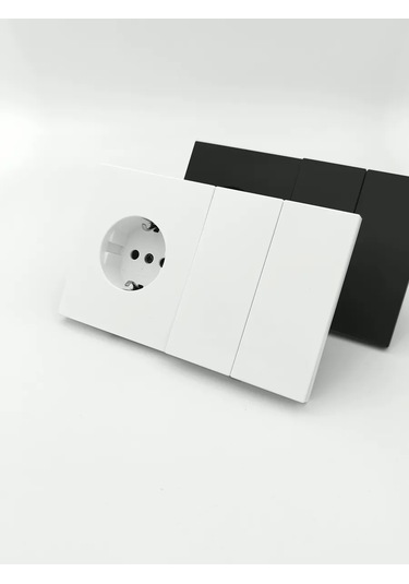 Tocterra Beyaz, Aydınlatmasız Anahtarlı Priz 450932260 582