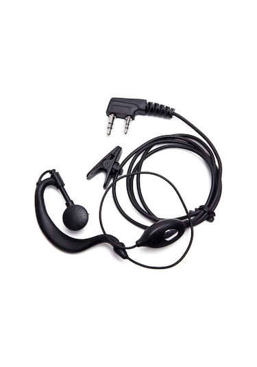 Fox SFE-Kirisun-TYT-Wouxun-Baofeng-Mars-WLN Uyumlu Kulak Kavramalı Telsiz Kulaklığı