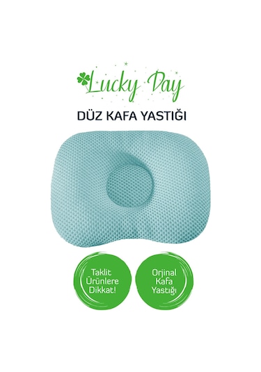Bebek Düz Kafa Yastığı Mavi