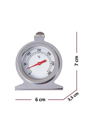 Paslanmaz Çelik Fırın Termometre