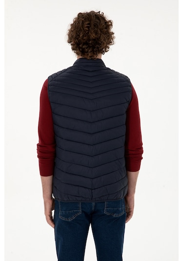 U.s. Polo Assn. Erkek Lacivert Yelek Dokuma 50312012-vr033 Lacivert