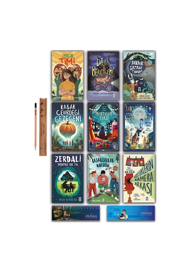 İlk Genç Timaş 5. 6. Sınıf Okuma Seti 9 Kitap - İyilik Timi - Sözcüklerin Kamera Arkası - Başarısızlar Kulübü