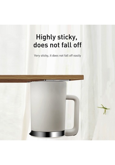 Geeksen Baseus Araba Telefon Tutucu, Katlanabilir Nano Kauçuk Pad, Yıkama Sonrası Tekrardan Kullanılabilir, Farklı Cihazlar İçin, Transparent Şeffaf