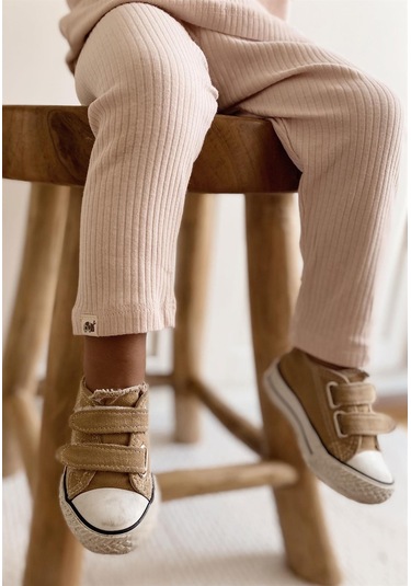 Cigit Fitilli Tayt 0-5 Yaş Pudra Pembe Pudra Pembe