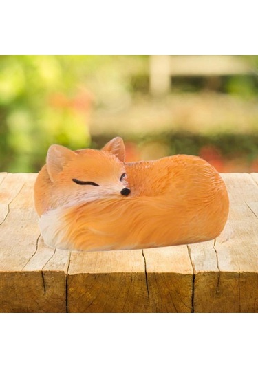 Suntek Bahçe Küçük Hayvan Figürü 5,5x4,5x3-cm-tilkiler