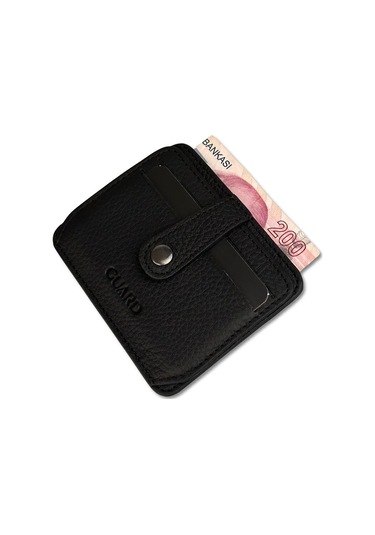 Guard 5130 Siyah Mat Deri El Portföyü Çok Renkli