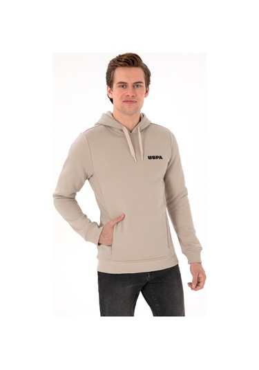 U.s. Polo Assn. Erkek Taş Sweatshirt 50296559-vr049 Tas Taş