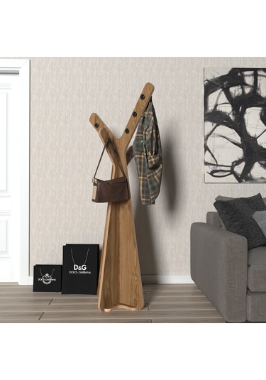 DEKORATİF ASKILIK Doğal Ahşap Rengi