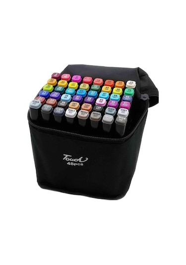 Valkyrie Touch Art Çift Taraflı Marker Kalem Seti 48 Adet