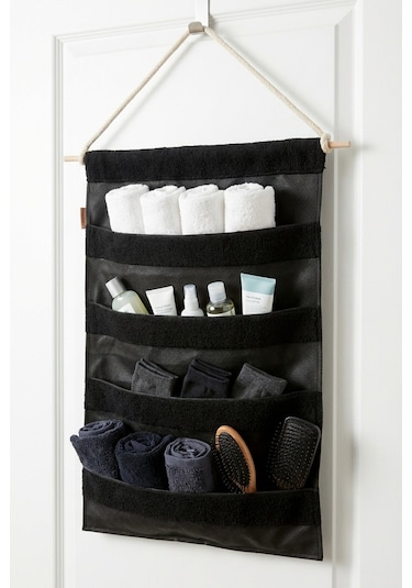 Duvar Kapı Askılık Organizer Well Siyah Çok Renkli