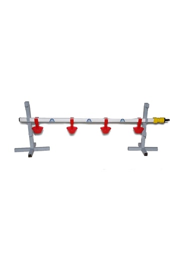 Nipel Suluk Sistemi 80 Cm 4 Yaylı Çanaklı