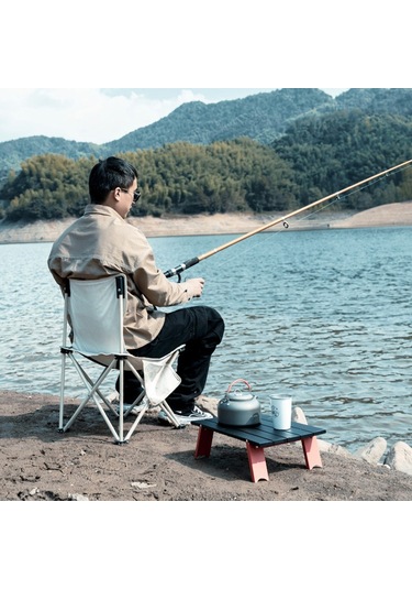 Aotu Açık Kamp Mini Masa Alüminyum Alaşımlı Ultra Hafif Katlanabilir Taşınabilir Masa Masası 001