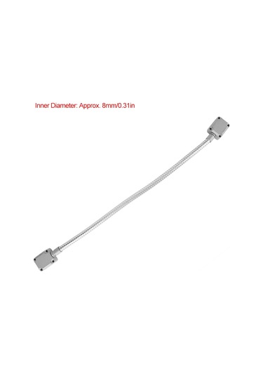 Yaozixa Kapı Açma-kapama Kablolarını Koruyucu, Paslanmaz Çelik, 8mm İç Çaplı, Dayanıklı Ve Pas Koruyucu Kordon Koruyucu