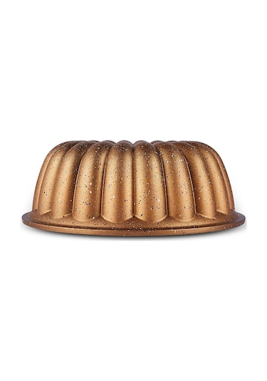 Karaca  Cake Pro Lina Döküm Kek Kalıbı Gold 25,5 cm