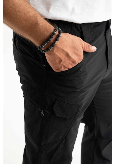 Tactical Outdoor Likralı Traking Taktik Unısex Pantolon Siyah Çok Renkli