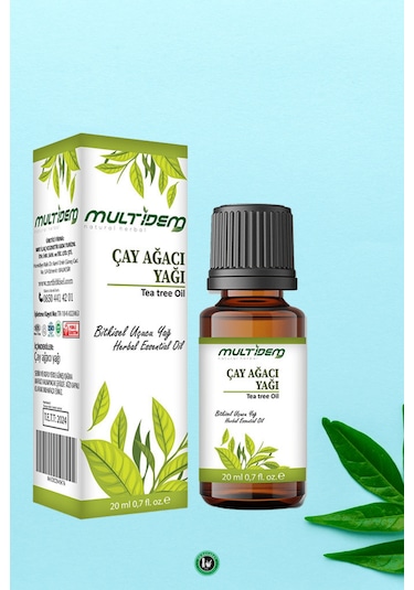Multidem Çay Ağacı Bikisel Yağ 20 ML